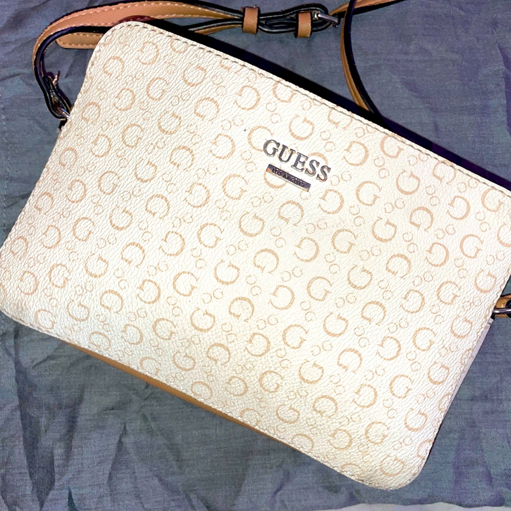Guess Logo Camera Crossbody